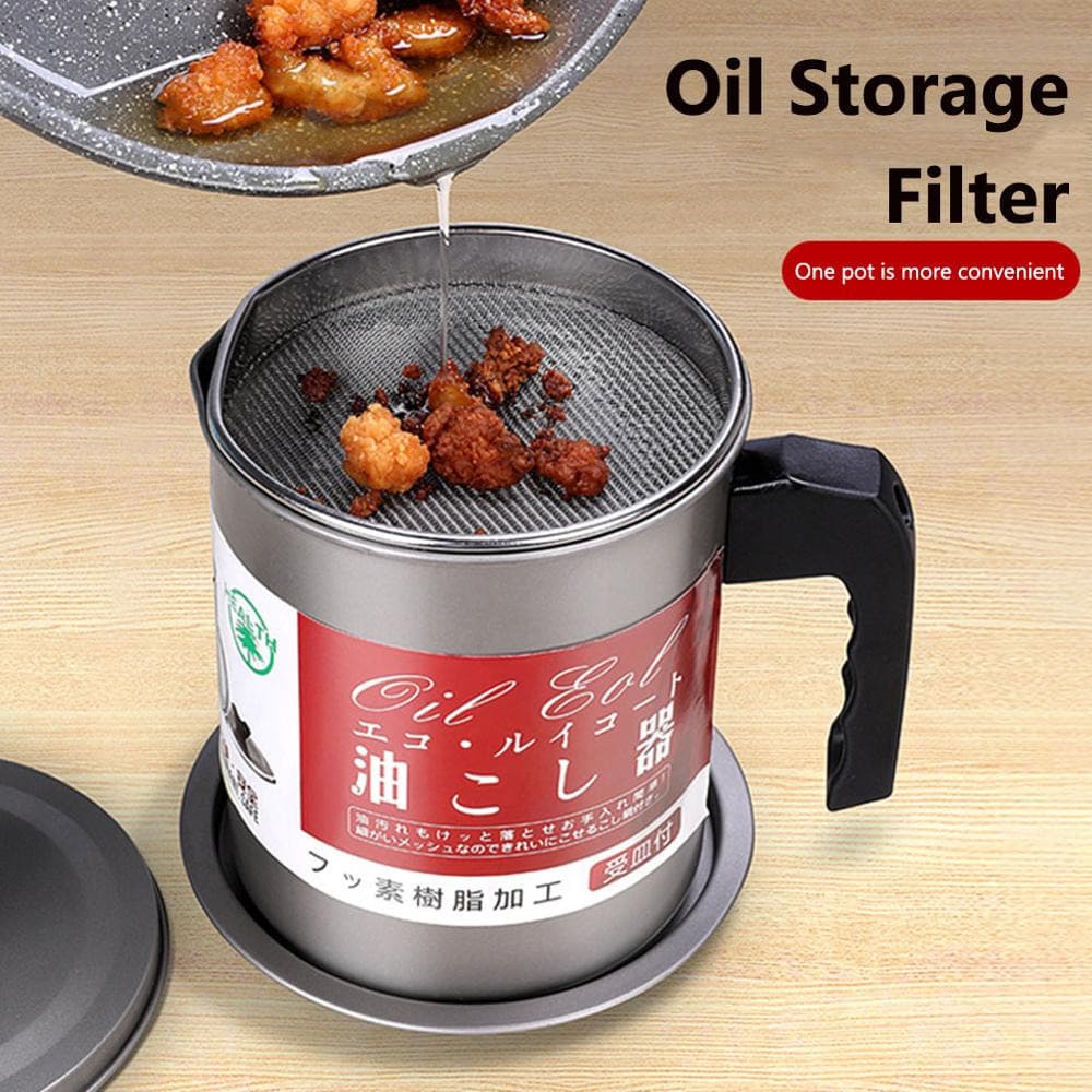 Tempat Saringan Minyak Oil Strainer Pot Stainless 1.7L - HEALTH Tempat Saringan Minyak Oil Strainer Pot Stainless 1.7L - G2103 HZTJGY_GRAY Tempat Saringan Minyak Oil Strainer Pot Stainless 1.7L - HEALTH Tempat Saringan Minyak Oil Strainer Pot Stainless 1.7L - G2103 HZTJGY_GRAY