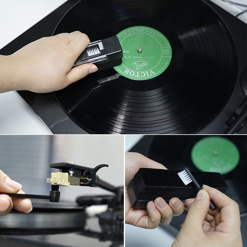 Sikat Carbon Fiber Brush Pembersih CD Vinyl Turntable