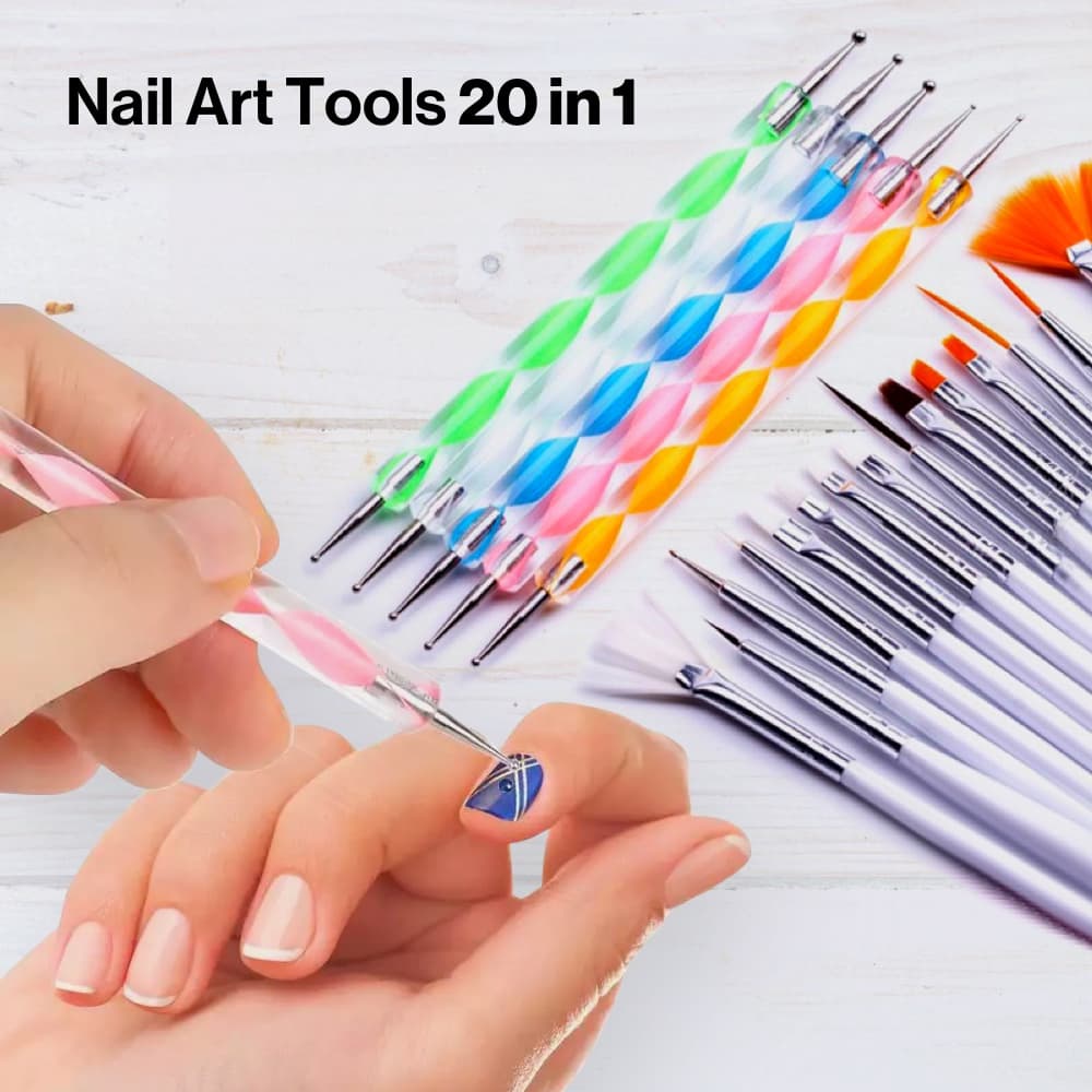 Set Kuas Nail Art 20in1 Dotting Tools Kuku Lukis Profesional - Biutte.co Set Kuas Nail Art 20in1 Dotting Tools Kuku Lukis Profesional - X-19 HAJZMC_MULTI_WARNA Set Kuas Nail Art 20in1 Dotting Tools Kuku Lukis Profesional - Biutte.co Set Kuas Nail Art 20in1 Dotting Tools Kuku Lukis Profesional - X-19 HAJZMC_MULTI_WARNA