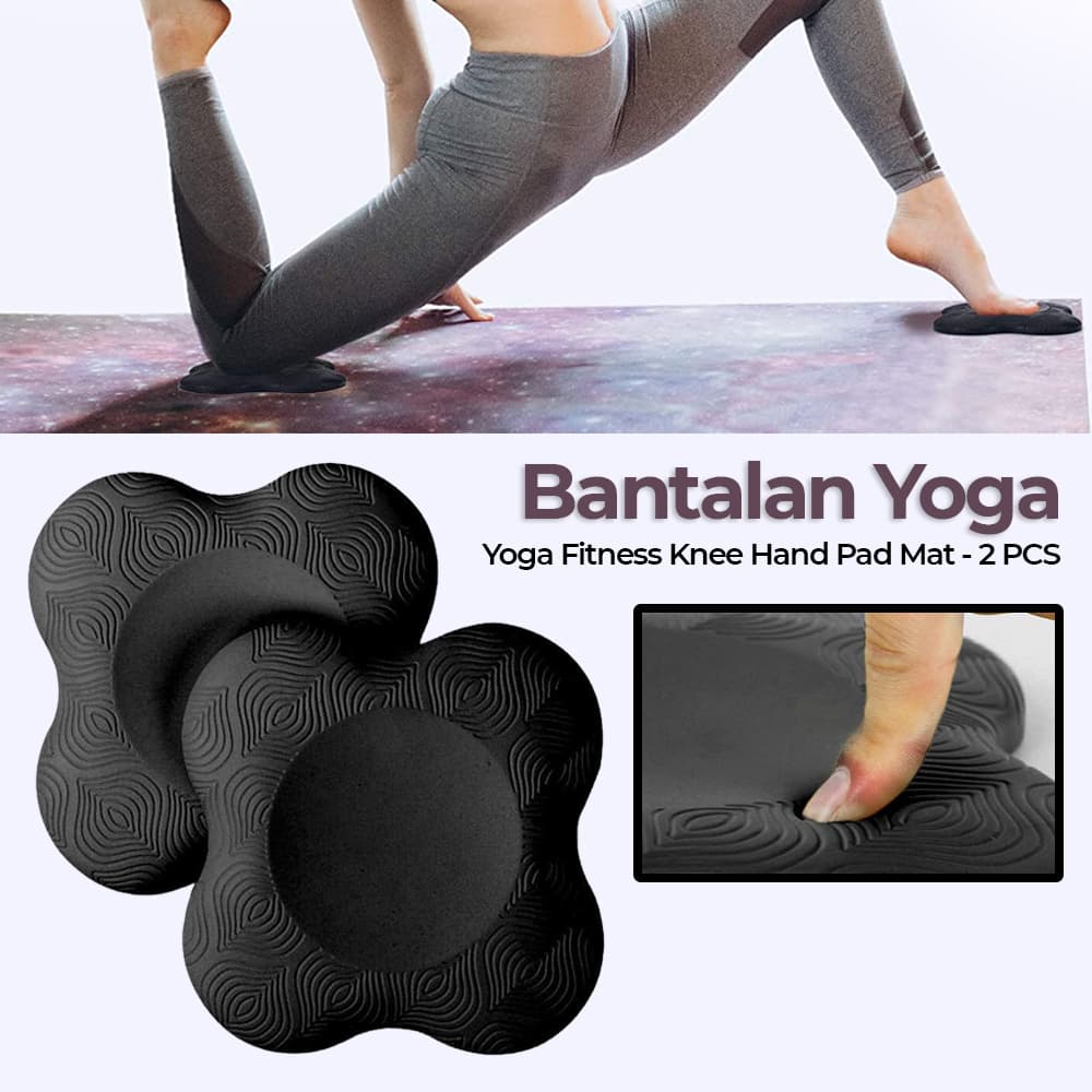 Bantalan Kaki Tangan Yoga Fitness Knee Hand Pad Mat 2 PCS - LOOZYKIT Bantalan Kaki Tangan Yoga Fitness Knee Hand Pad Mat 2 PCS - G2 SEIZBK_HITAM Bantalan Kaki Tangan Yoga Fitness Knee Hand Pad Mat 2 PCS - LOOZYKIT Bantalan Kaki Tangan Yoga Fitness Knee Hand Pad Mat 2 PCS - G2 SEIZBK_HITAM