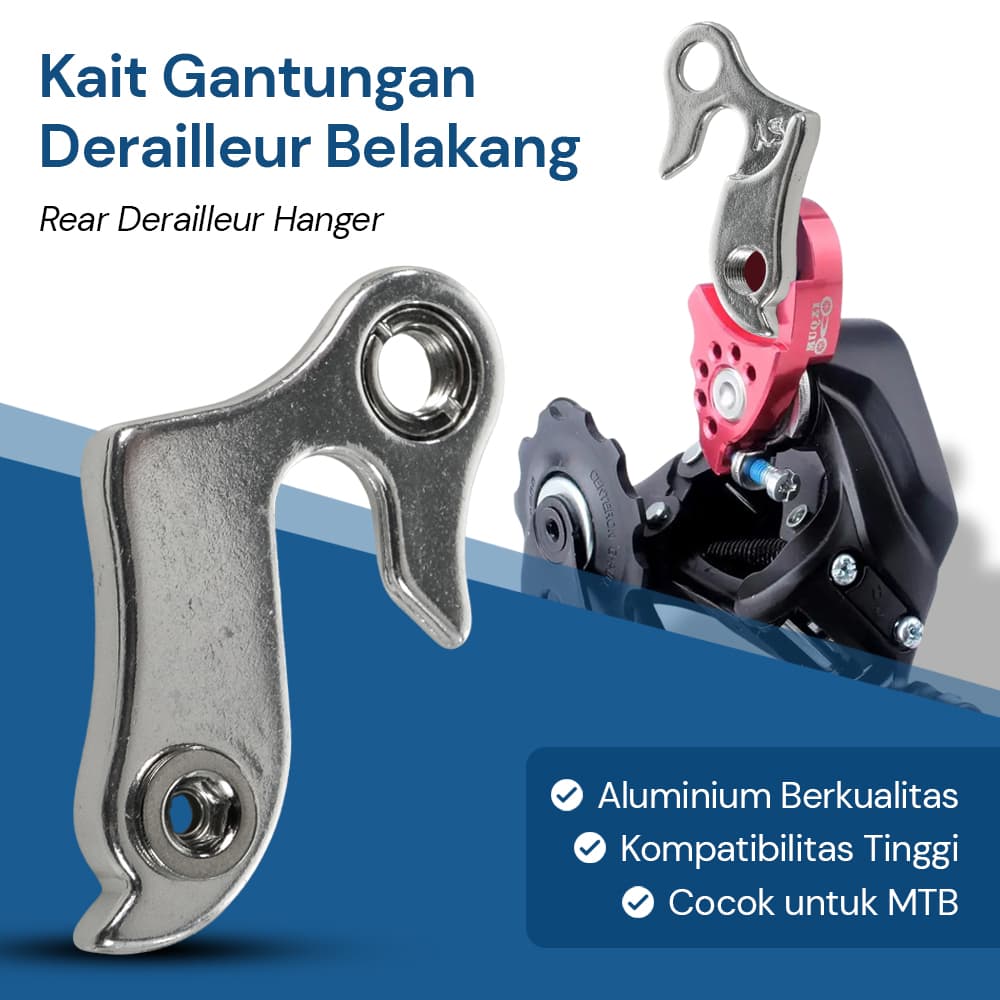 Kait Gantungan Derailleur Belakang Sepeda Tail Hook MTB Bike