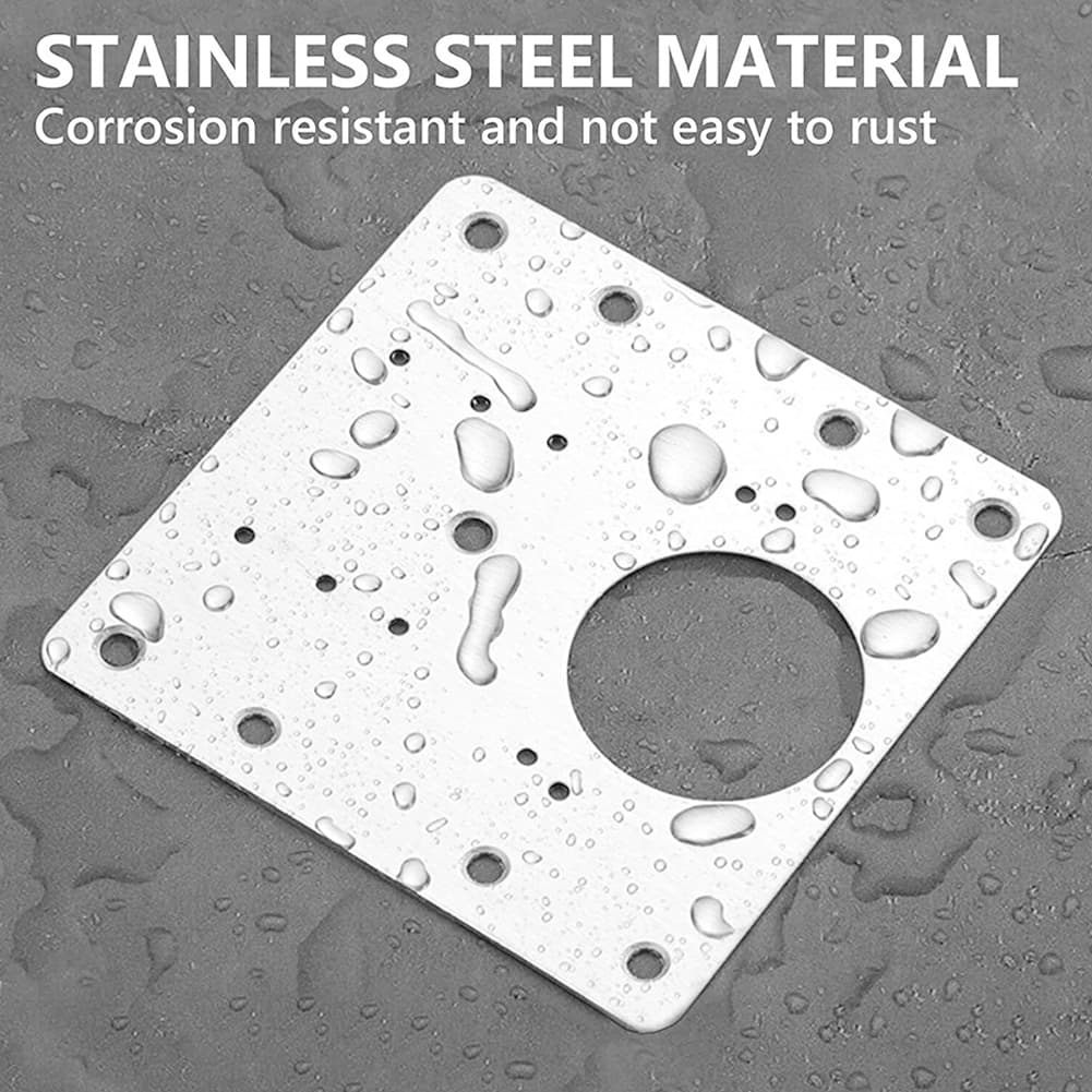 Plat Engsel Sendok Perbaikan Kabinet Hinge Repair Plate 4 PCS