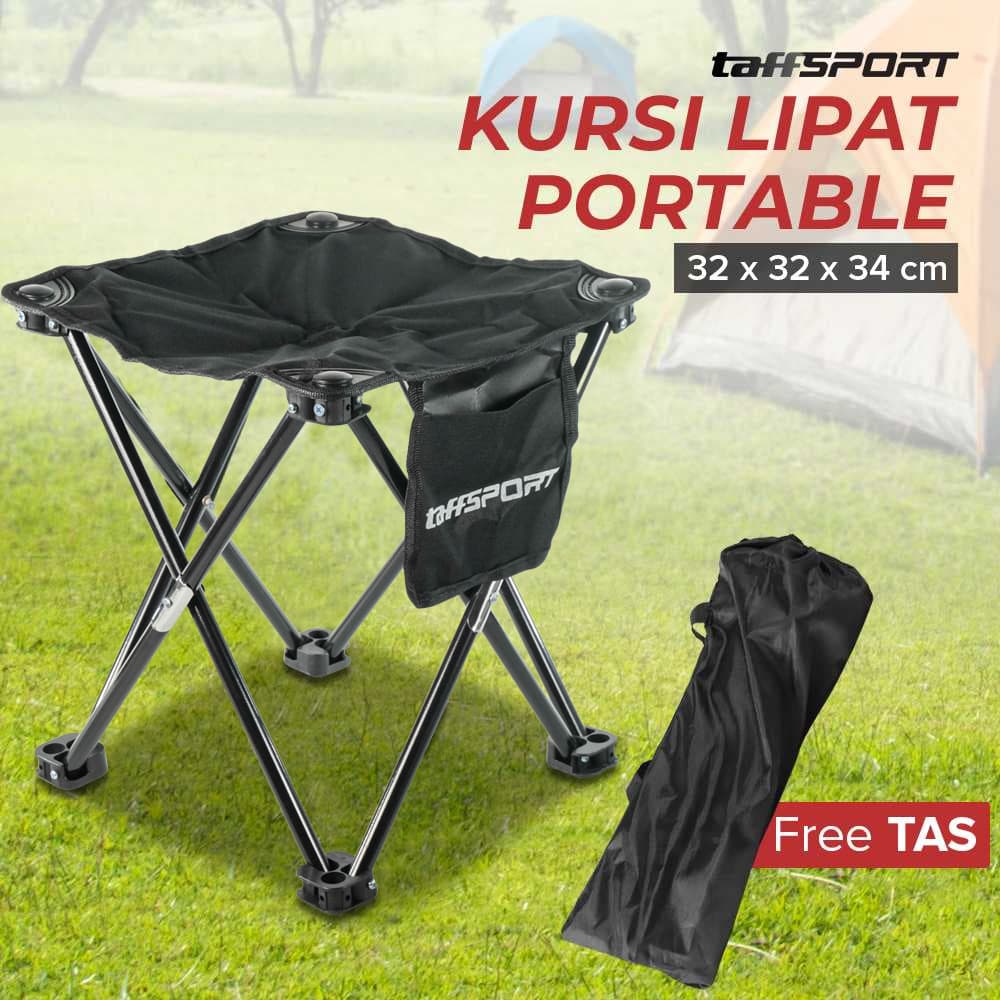 Kursi Lipat Outdoor Mancing Portable Oxford Folding Chair