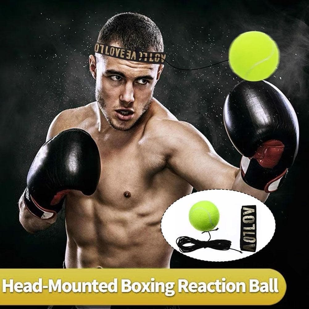 Boxing Reflex Ball Training Love with Headband - Boxing Reflex Ball Training Love with Headband - HC408 SEKGYL_KUNING Boxing Reflex Ball Training Love with Headband - Boxing Reflex Ball Training Love with Headband - HC408 SEKGYL_KUNING