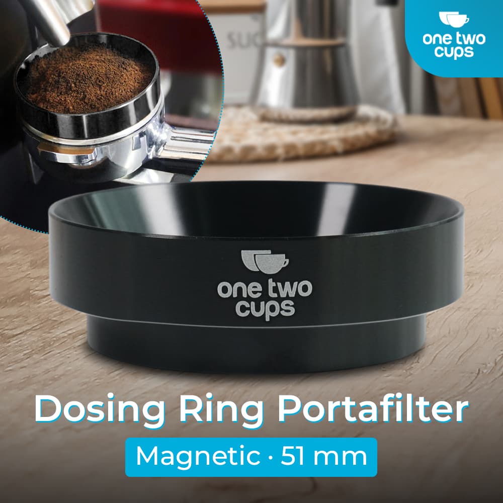Dosing Ring Portafilter Espresso Magnetic Aluminium