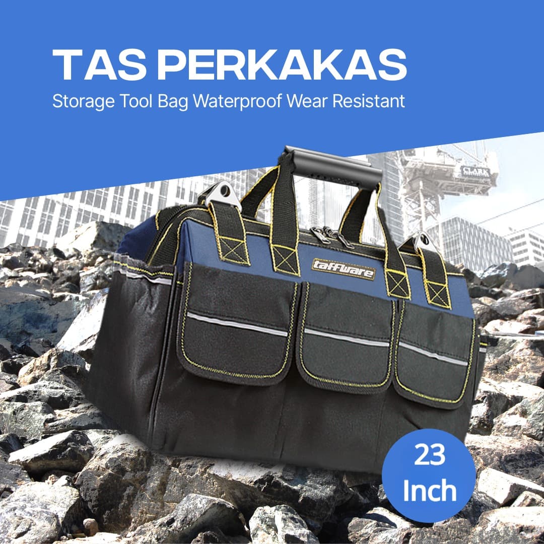 Tas Perkakas Storage Tool Bag Waterproof Wear Resistant