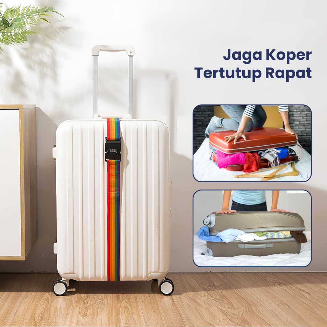 Gembok Koper Tali Password Luggage Lock Suitcase Belt - Travel-O Gembok Koper Tali Password Luggage Lock Suitcase Belt - NTA-310 TP13MC_MULTI_WARNA Gembok Koper Tali Password Luggage Lock Suitcase Belt - Travel-O Gembok Koper Tali Password Luggage Lock Suitcase Belt - NTA-310 TP13MC_MULTI_WARNA