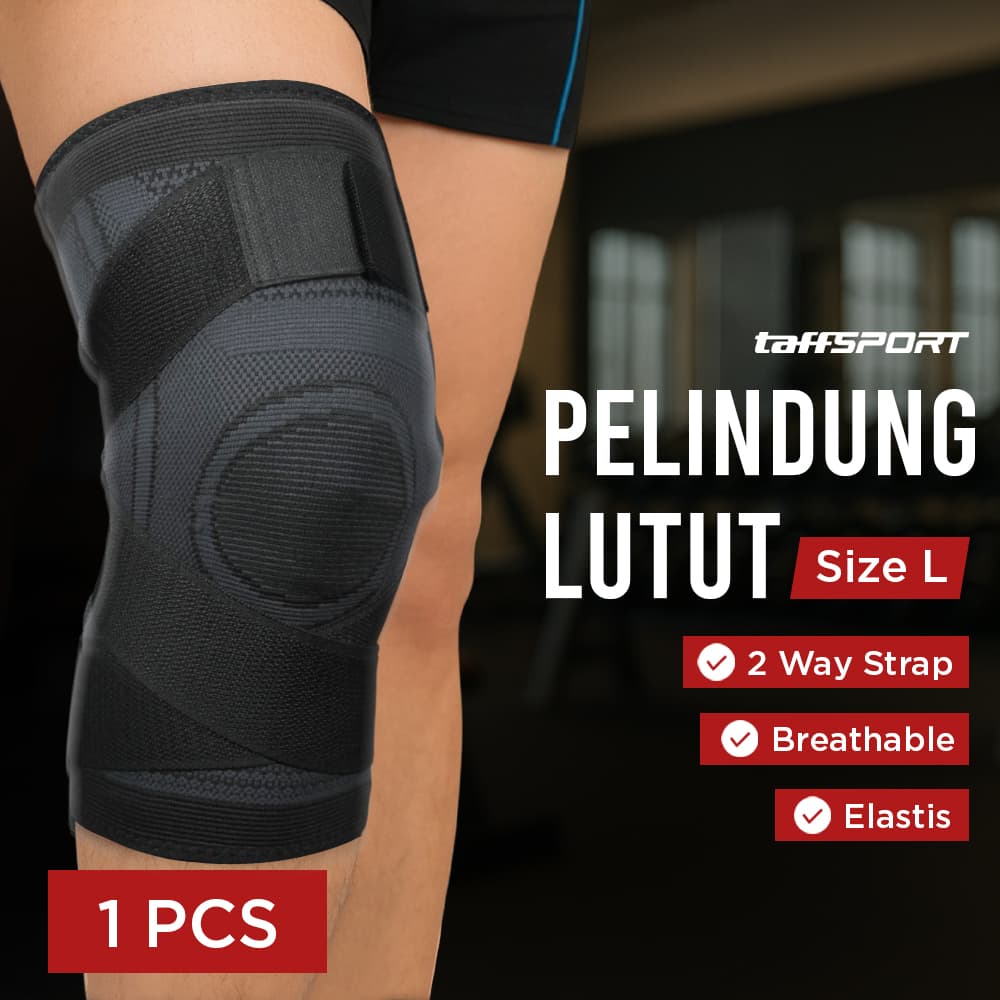 Pelindung Lutut Olahraga Knee Support Sport Fitness