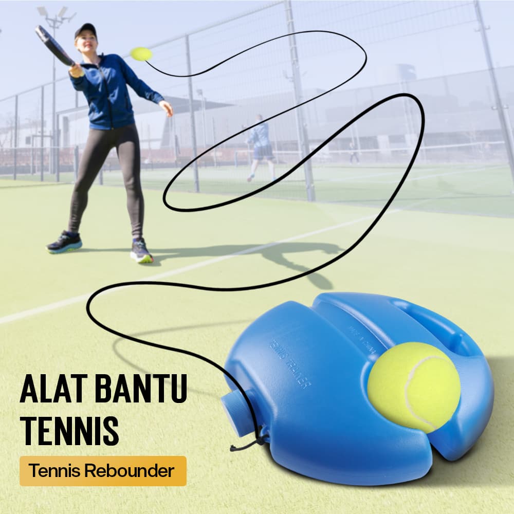 Alat Bantu Olahraga Tennis String Rebound With Ball - Januel Alat Bantu Olahraga Tennis Padel Training String Rebound Ball - Jn53 SEBKBL_BIRU Alat Bantu Olahraga Tennis String Rebound With Ball - Januel Alat Bantu Olahraga Tennis Padel Training String Rebound Ball - Jn53 SEBKBL_BIRU