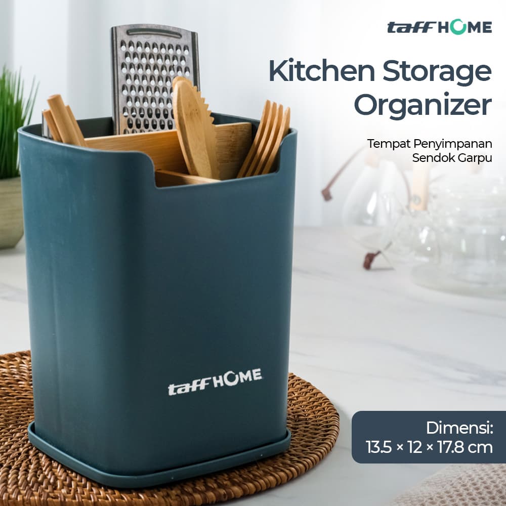 Tempat Penyimpanan Sendok Garpu Kitchen Storage Organizer