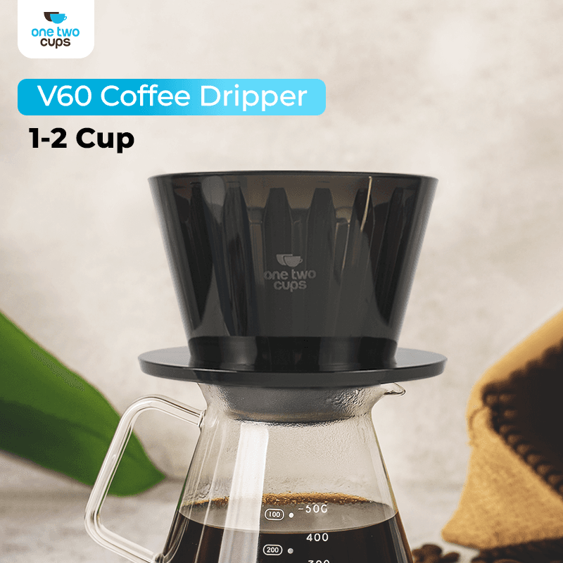 V60 Coffee Dripper Alat Seduh Kopi Manual Plastik 1-2 Cup