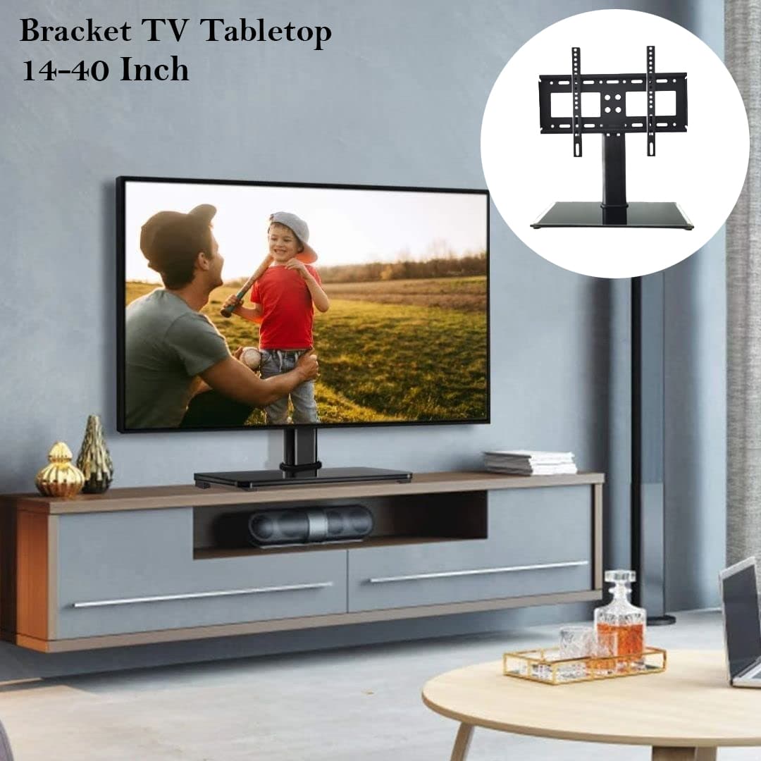 Bracket TV Tabletop Adjustable for 14-40 Inch TV