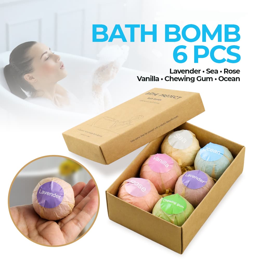 Bath Bombs Salt Sabun Mandi Bathtube 6 PCS - Biutte.co Bath Bombs Salt Sabun Mandi Bathtube 6 PCS - SKT HZXNMC_MULTI_WARNA Bath Bombs Salt Sabun Mandi Bathtube 6 PCS - Biutte.co Bath Bombs Salt Sabun Mandi Bathtube 6 PCS - SKT HZXNMC_MULTI_WARNA