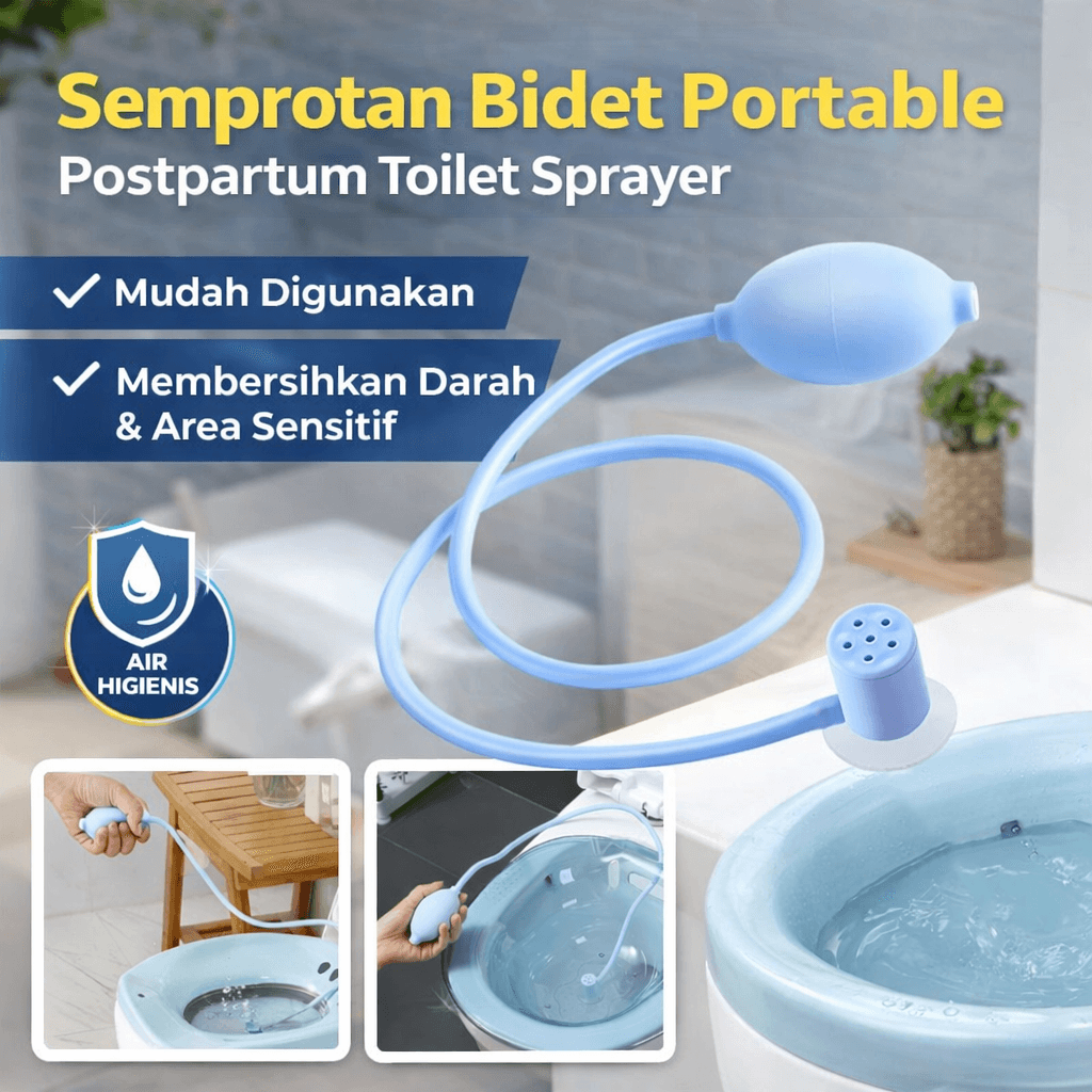 Semprotan Bidet Portable Postpartum Toilet Sitz Bath Sprayer - TOG Semprotan Bidet Portable Postpartum Toilet Sitz Bath Sprayer - TG280 HKR3BL_BIRU Semprotan Bidet Portable Postpartum Toilet Sitz Bath Sprayer - TOG Semprotan Bidet Portable Postpartum Toilet Sitz Bath Sprayer - TG280 HKR3BL_BIRU