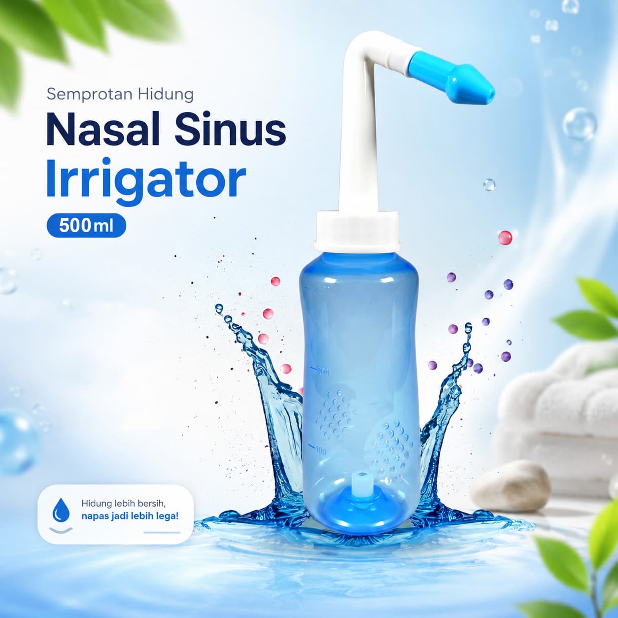 Semprotan Nasal Hidung Irrigator Sinus Rinse Control Clean - TaffOmicron Semprotan Nasal Hidung Irrigator Sinus Rinse Control Clean - Jn22 HT6DBL_500_ML_BIRU Semprotan Nasal Hidung Irrigator Sinus Rinse Control Clean - TaffOmicron Semprotan Nasal Hidung Irrigator Sinus Rinse Control Clean - Jn22 HT6DBL_500_ML_BIRU
