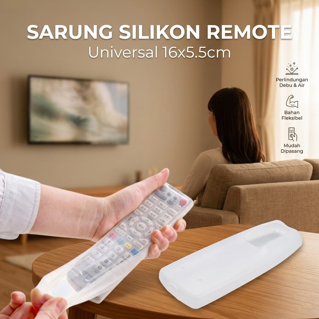 Sarung Silikon Remote TV AC Universal Cover Pelindung 16x5.5cm - Sarung Silikon Remote TV AC Universal Cover Pelindung 16x5.5cm - KFR-22 RC07TP_TRANSPARAN Sarung Silikon Remote TV AC Universal Cover Pelindung 16x5.5cm - Sarung Silikon Remote TV AC Universal Cover Pelindung 16x5.5cm - KFR-22 RC07TP_TRANSPARAN