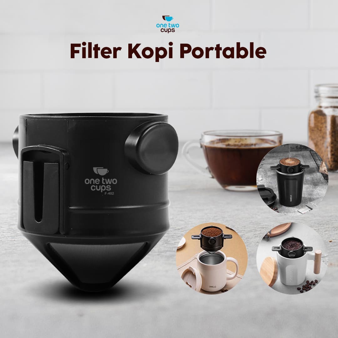 Filter Penyaring Kopi Portable Cone Coffee Dripper