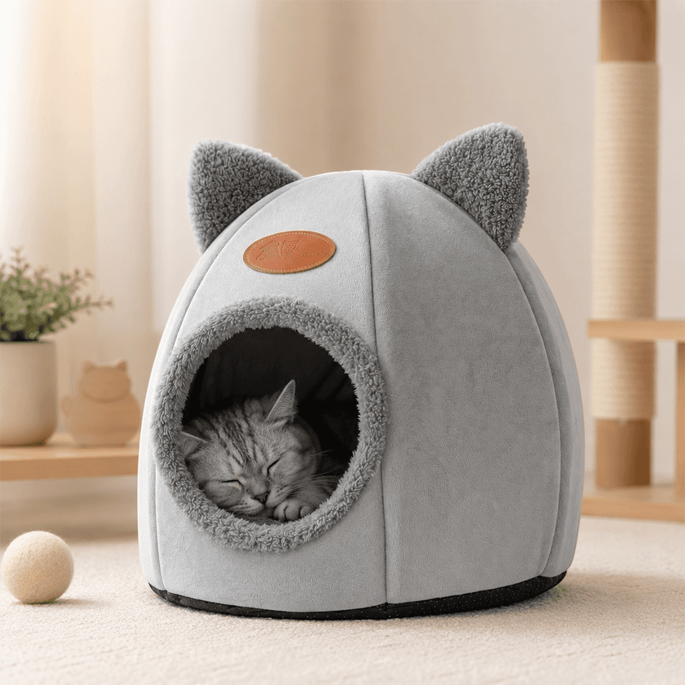 Tempat Tidur Hewan Peliharaan Kucing Cat House Tent