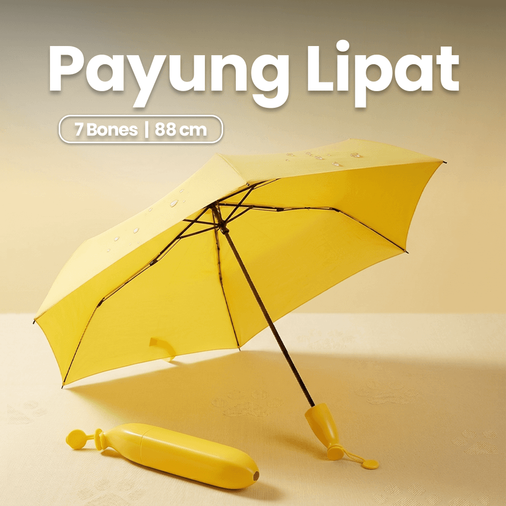 Payung Lipat Buka Tutup Manual Desain Pisang Umbrella 88cm - UM-BANANA Payung Lipat Buka Tutup Manual Desain Pisang Umbrella 88cm - UME0007 HAAIYL_KUNING Payung Lipat Buka Tutup Manual Desain Pisang Umbrella 88cm - UM-BANANA Payung Lipat Buka Tutup Manual Desain Pisang Umbrella 88cm - UME0007 HAAIYL_KUNING