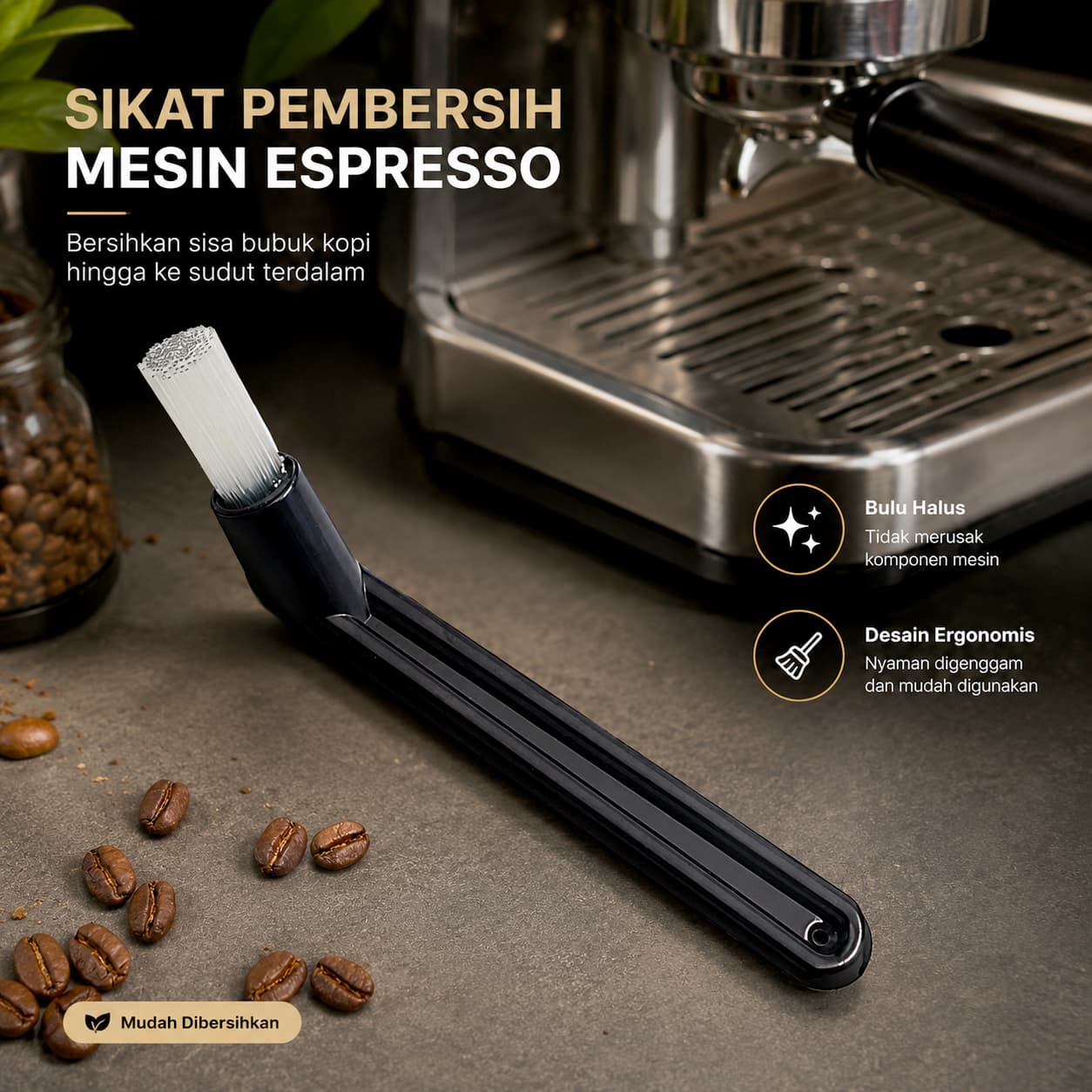 Sikat Mesin Kopi Espresso Machine Cleaning Brush