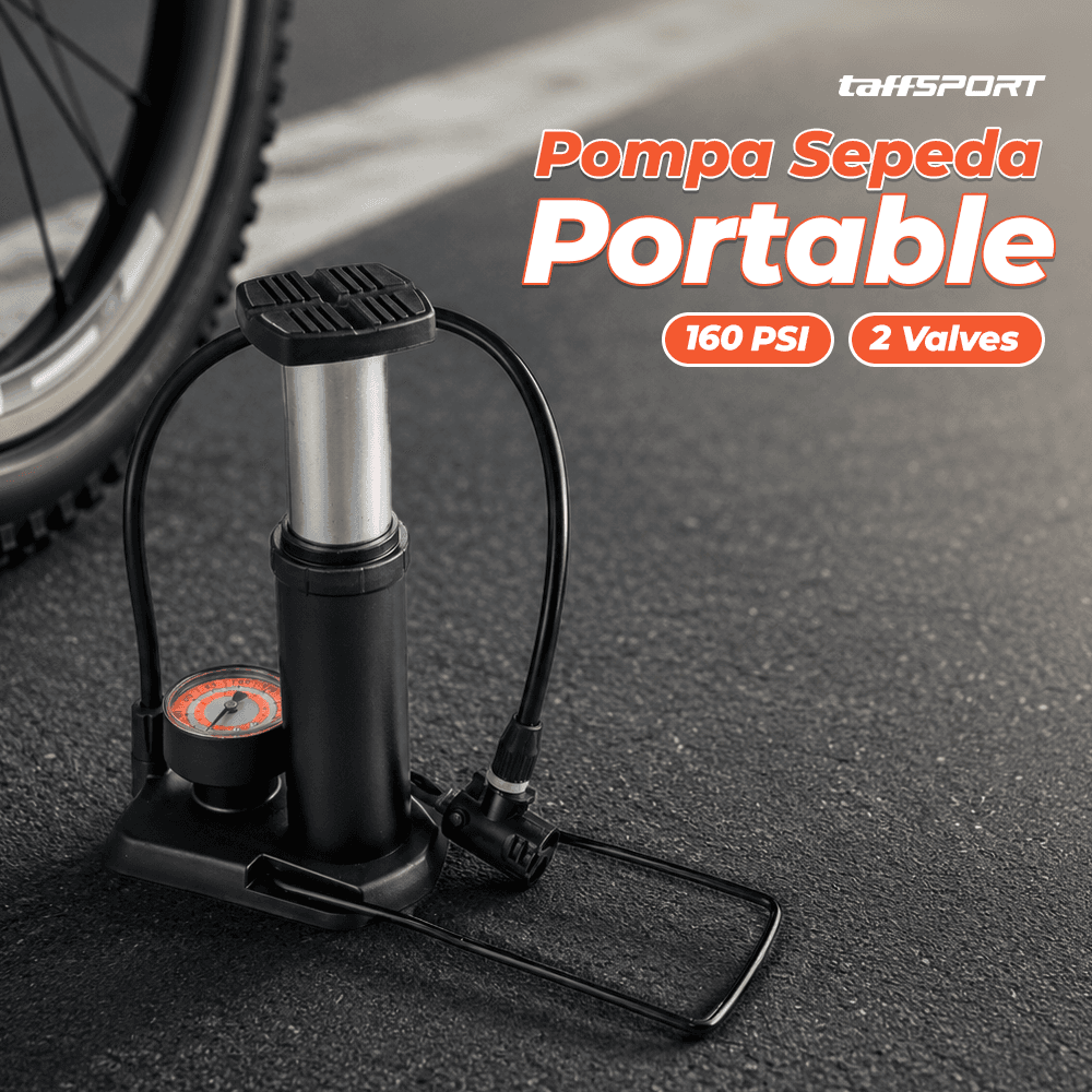 Pompa Angin Ban Sepeda Manual Bike Tire Pump 160 PSI